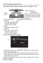 Preview for 8 page of Kool Karz Playground KKATV-013 Instructions For Installation And Use Manual