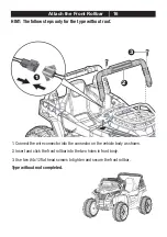 Предварительный просмотр 17 страницы Kool Karz Playground KKUTV-014 Owner'S Manual