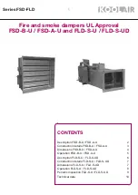 Preview for 2 page of KOOLAIR FLD Series Manual