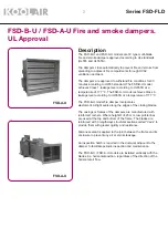 Preview for 3 page of KOOLAIR FLD Series Manual