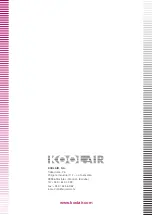 Preview for 35 page of KOOLAIR SCFC-GD Manual