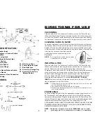 Preview for 2 page of Koolatron Auto Guard Directions For Use