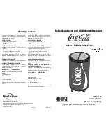 Preview for 1 page of Koolatron Coca-Cola CCPC-50-A Owner'S Manual