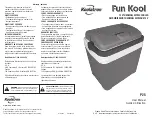 Предварительный просмотр 1 страницы Koolatron Fun Kool P25 User Manual