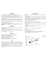 Предварительный просмотр 2 страницы Koolatron Koolscape Pond Jet 200 User Manual