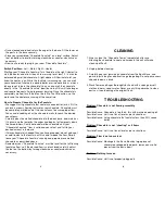 Preview for 3 page of Koolatron TCCSF-02 Owner'S Manual