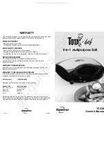 Предварительный просмотр 1 страницы Koolatron Total Chef TCG08 Owner'S Manual