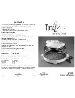 Koolatron Total Chef Z100B Owner'S Manual preview