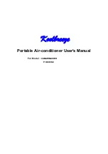 Koolbreeze CLIMATEMASTER P-14000HCJ User Manual preview
