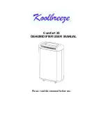 Koolbreeze Comfort 25 User Manual preview