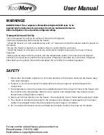 Preview for 2 page of KoolMore KM-ICD-26SD User Manual