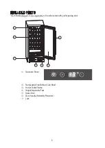 Preview for 6 page of KoolMore Undercounter KM-BIR3C-GD User Manual