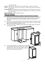 Preview for 9 page of KoolMore Undercounter KM-BIR3C-GD User Manual