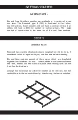 Preview for 3 page of Koolr red rack DIAMOND F05 A Assembly Installation Manual