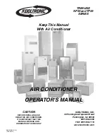 Kooltronic K2A3C14NP59R Operator'S Manual preview