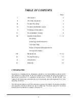 Preview for 2 page of Kooltronic K2A3C8WP 5 Series Operator'S Manual