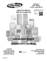 Preview for 1 page of Kooltronic K2A4C10NP47L Operator'S Manual