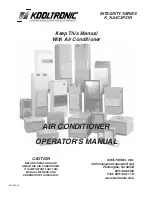 Kooltronic K2NA4C3P21R Operator'S Manual preview