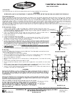 Kooltronic K2NA6C14DP50L Installation Instructions предпросмотр