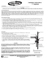 Предварительный просмотр 1 страницы Kooltronic K3NA4C7DP52L Installation Instructions