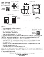 Предварительный просмотр 2 страницы Kooltronic KA4C3DP21L Installation Instructions