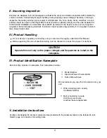 Preview for 3 page of Kooltronic Kooltray II Series Operator'S Manual