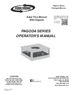 Предварительный просмотр 1 страницы Kooltronic KP2E192/40 Operator'S Manual