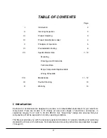 Preview for 2 page of Kooltronic TRIMLINE KA4C6NP47-1 Operator'S Manual