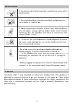 Предварительный просмотр 14 страницы Kooper 2194558 User Instructions