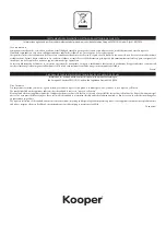 Preview for 8 page of Kooper Viper 2415117 User Instructions