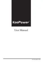 Предварительный просмотр 1 страницы KooPower DQ-608 User Manual