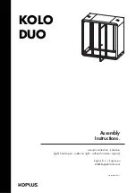 Koplus KOLO DUO++ Assembly Instructions Manual предпросмотр