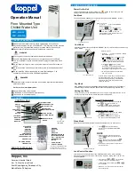 koppel KFM - 36CHW Operation Manual preview