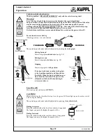 Preview for 19 page of Koppl compakt comfort CC-2 Operating Manual