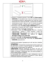 Preview for 7 page of Kora DTR-3340 User Manual