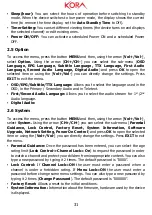 Preview for 31 page of Kora DTR-3340 User Manual