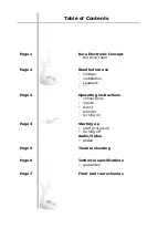 Preview for 2 page of Kora Explorer 150SB User Manual