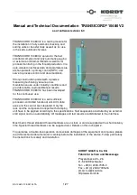 KORDT TRANSICORD 10480 V2 Manual And Technical Documentation preview