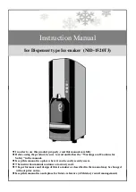 Korea Nakajo NID-1520T3 Instruction Manual preview