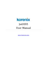 Preview for 1 page of Korenix JetBox5400 series User Manual