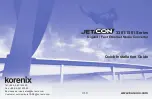 Korenix JetCon 1501 Series Quick Installation Manual preview