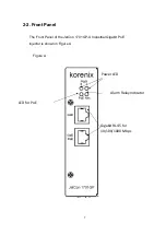 Предварительный просмотр 7 страницы Korenix JetCon 1701GP-U User Manual