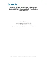 Предварительный просмотр 2 страницы Korenix JetNet 3706 User Manual