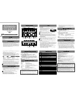 Предварительный просмотр 3 страницы Korg Ampworks Owner'S Manual