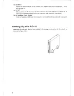 Preview for 9 page of Korg Audio Gallery AG-10 User Manual