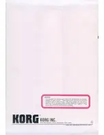 Preview for 16 page of Korg concert-2500 Owner'S Manual