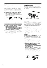 Предварительный просмотр 12 страницы Korg Concert C-4500 Owner'S Manual