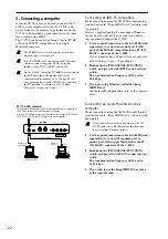 Предварительный просмотр 22 страницы Korg Concert C-4500 Owner'S Manual