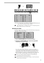 Preview for 21 page of Korg Concert NC-300 BR Owner'S Manual