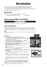 Preview for 6 page of Korg D888 Owner'S Manual